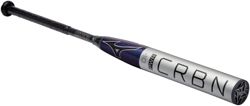 Mizuno F23-PWR CRBN Fastpitch Softball Bat Silber/Diamant 33, Silber/Diamant 33"/23 oz