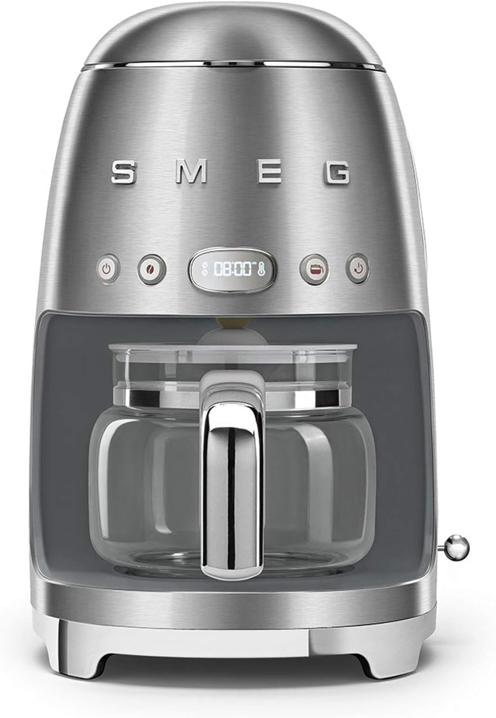 Smeg - Máq. Café Filtro DCF02SSEU, Gebürsteter Edelstahl, Gebürsteter Edelstahl