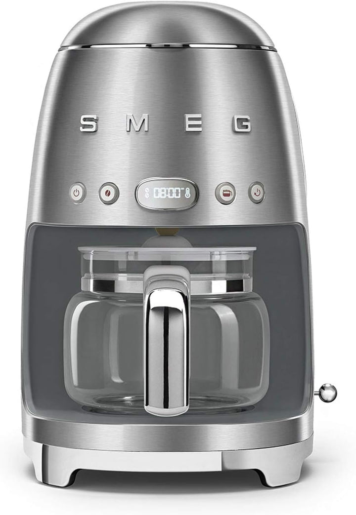 Smeg - Máq. Café Filtro DCF02SSEU, Gebürsteter Edelstahl, Gebürsteter Edelstahl