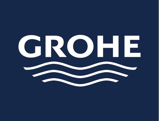 GROHE Rondo A.S. - Druckspüler für WC (für Flach- und Tiefspül-WC, mit Spülstromregulierung, langleb