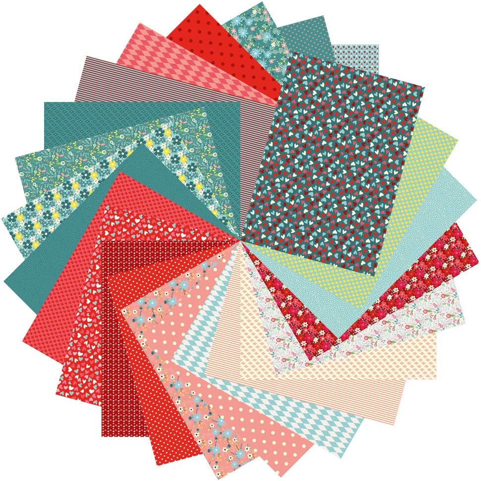 Avenue Mandarine CC037C Paper Pack, 96 Bogen aus Papier 170g (24 Designs x4), DIN A3, 29,7 x 42 cm,