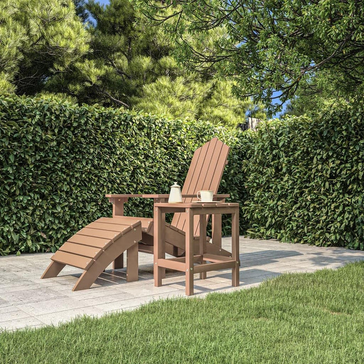 vidaXL Adirondack Gartentisch Gartenmöbel Terrassentisch Balkontisch Beistelltisch Tisch Campingtisc