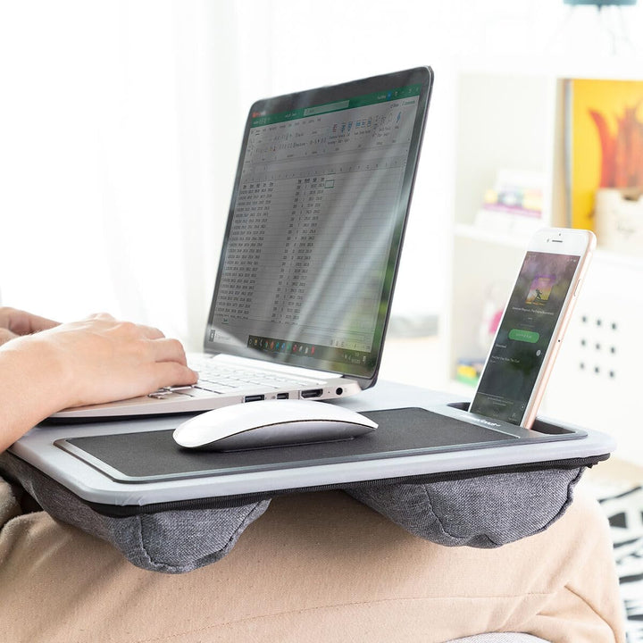 InnovaGoods Deskion Laptop-Schreibtisch mit Kissen