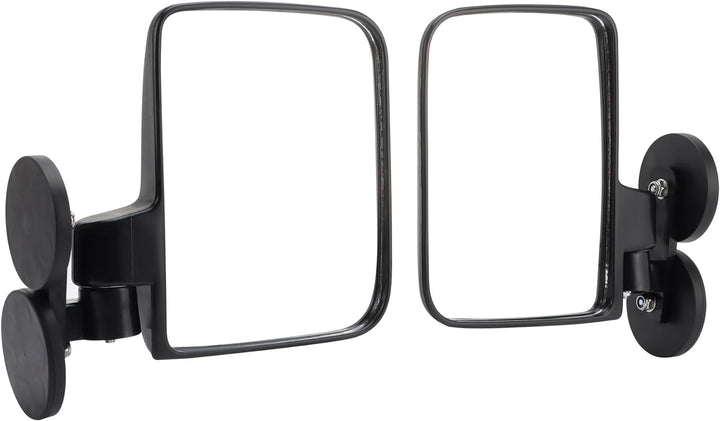 GOOFIT Magnet adsorbiert Rückspiegel Seitenspiegel einstellbar Offroad Ersatz für Gator Rhino YXZ RZ