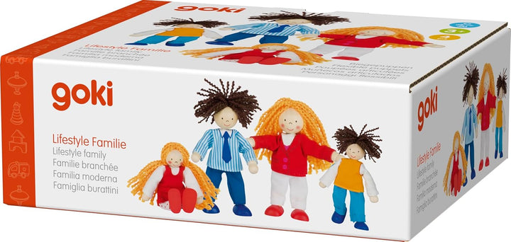 Goki 51800 - Biegepuppen Lifestyle Familie