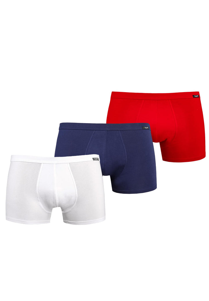 Teyli 5er Pack Boxershorts Herren aus Baumwolle Mehrfarbig L