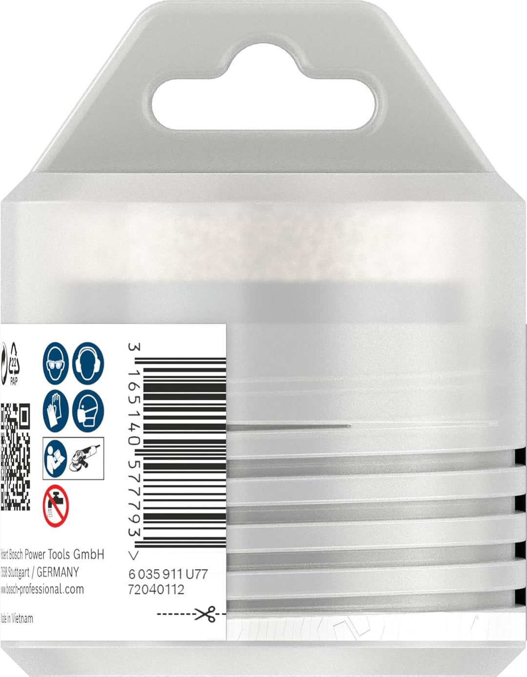 Bosch Professional 1x Diamanttrockenbohrer Dry Speed Best for Ceramic (für Trockenbohren von Hartker