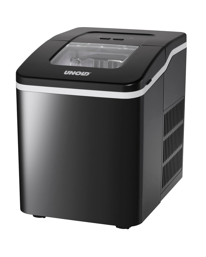 UNOLD 48935 EISWÜRFELBEREITER Freeze mit 1,6 L Füllmenge, 60 Eiswürfel in 1 Std., Kontrollleuchte, R