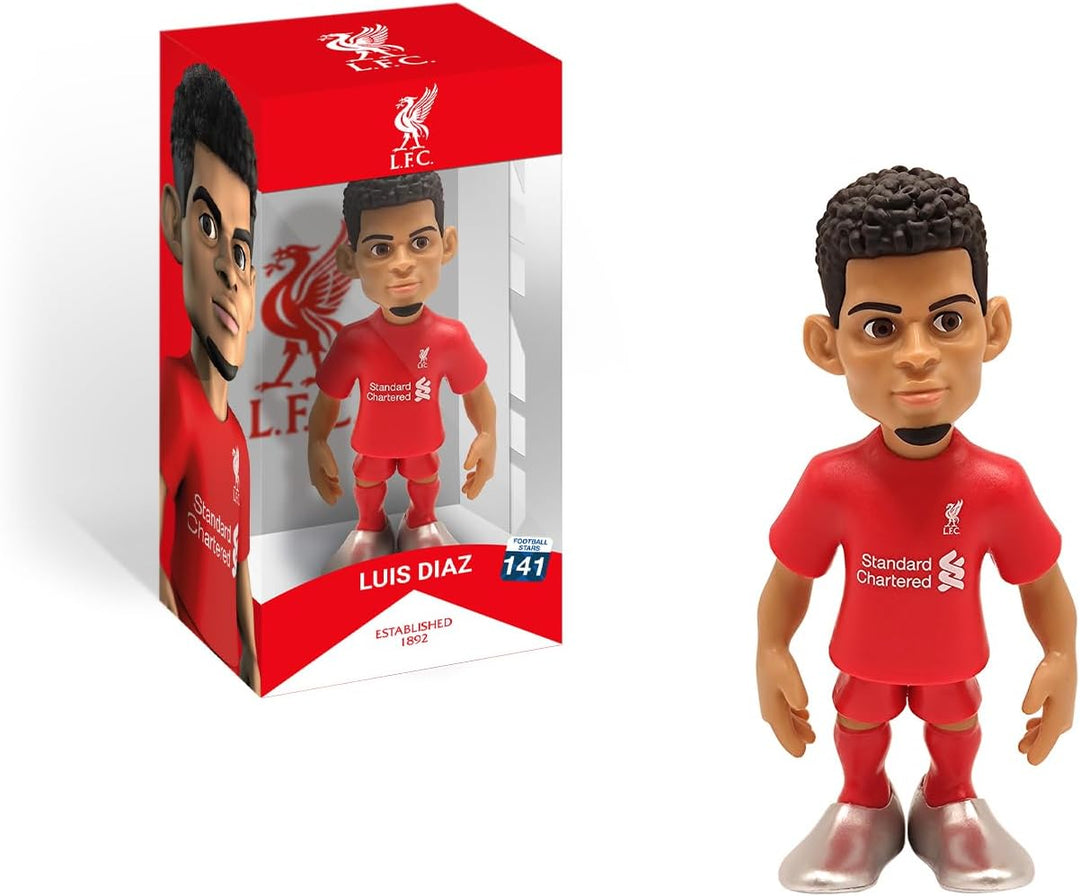 MINIX - Football Stars #141 – Liverpool – Luis Díaz 23 – Sammelfigur 12 cm