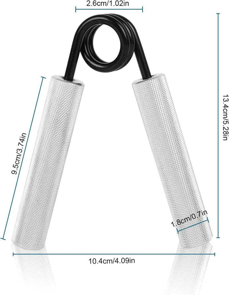 Griffkraft Trainer, Handtrainer Unterarmtrainer, 6er Pack Hand Trainingsgerät,100/150/200/250/300/35