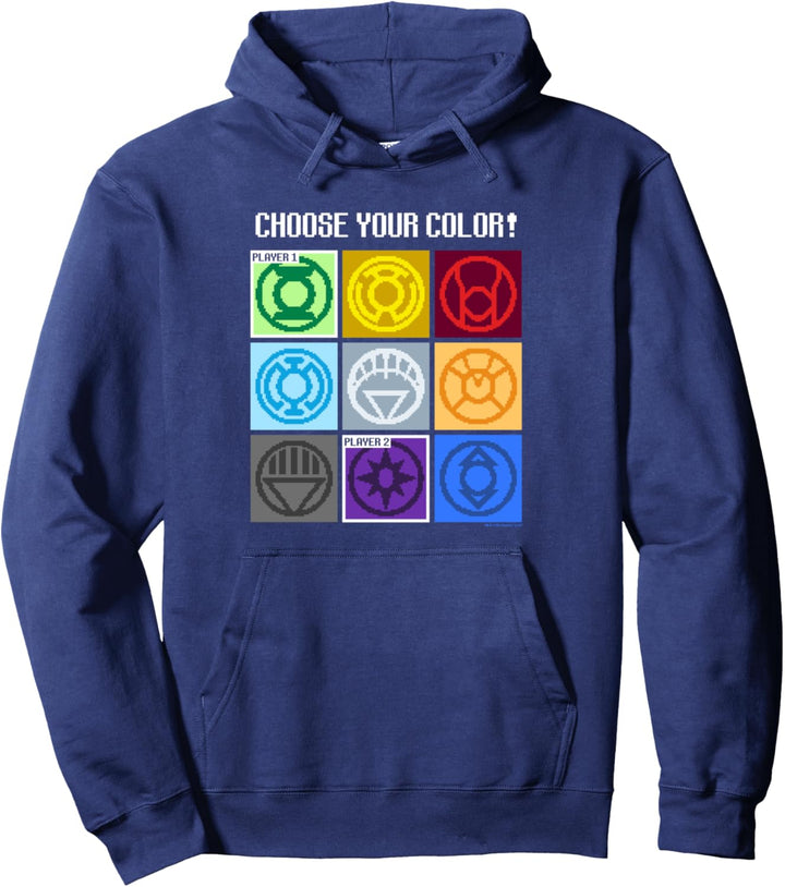 Green Lantern Choose Your Color Pullover Hoodie