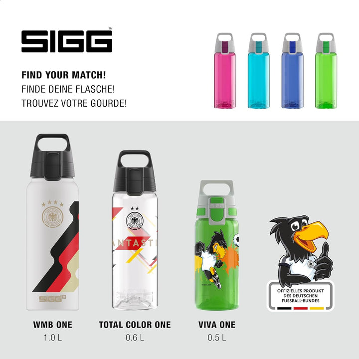 Sigg - Tritan Trinkflasche - Total Color ONE ONE - Für Kohlensäurehaltige Getränke Geeignet - Spülma