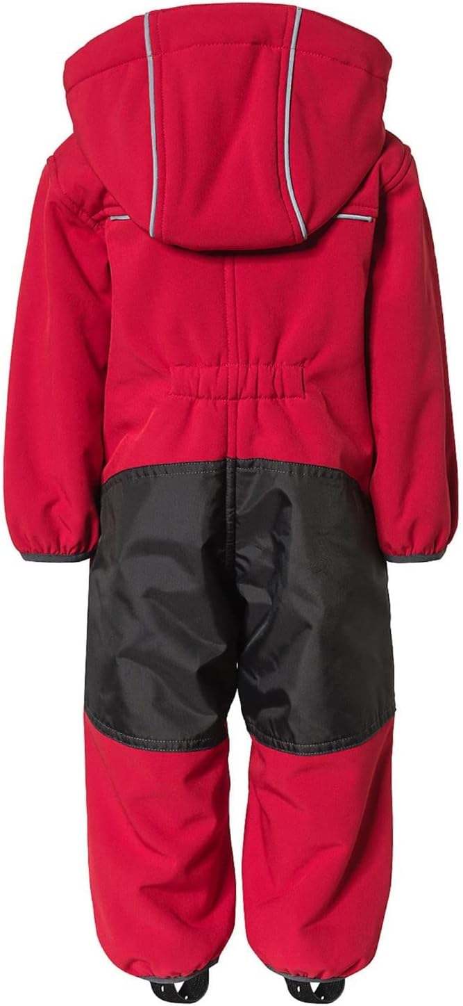 Outburst - Baby Kinder Jungen Softshell-Overall Schneeanzug gefüttert wasserdicht 10.000 mm Wassersä