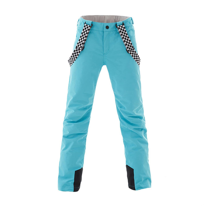 ALSOGO Skihose Damen wasserdichte Professionelle Schneehose Winddichte Hosenträgerhose Winter Outdoo
