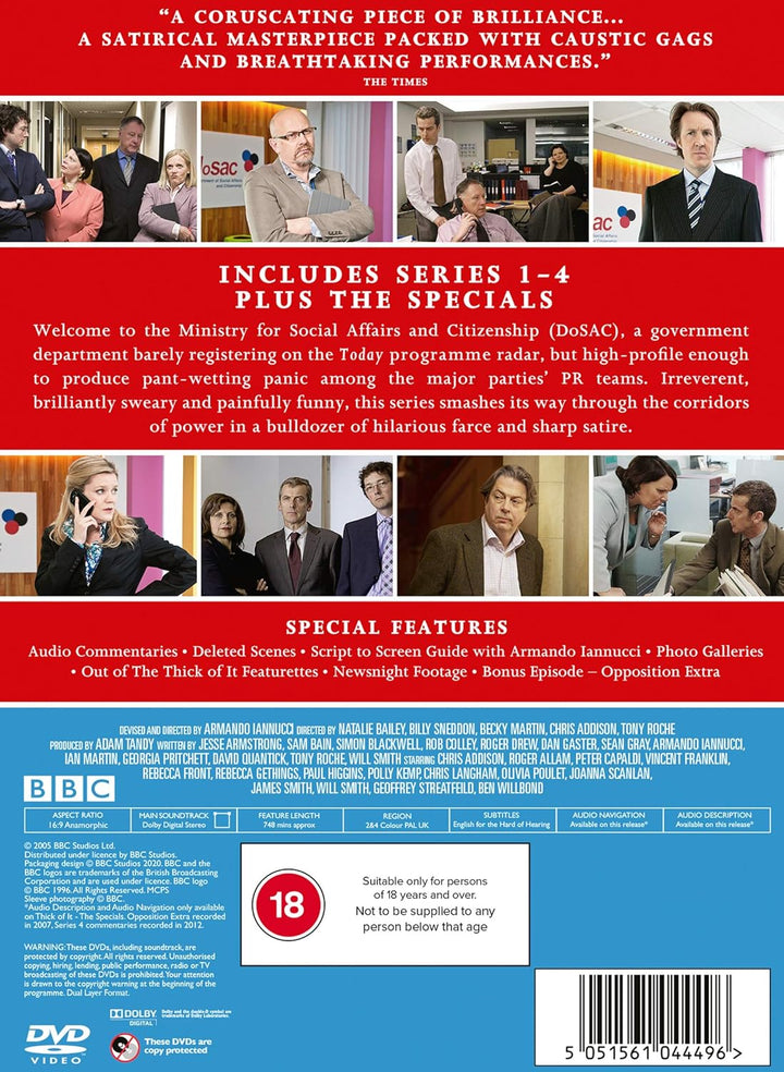 The Thick of It - Complete Collection [DVD] [2020], DVD