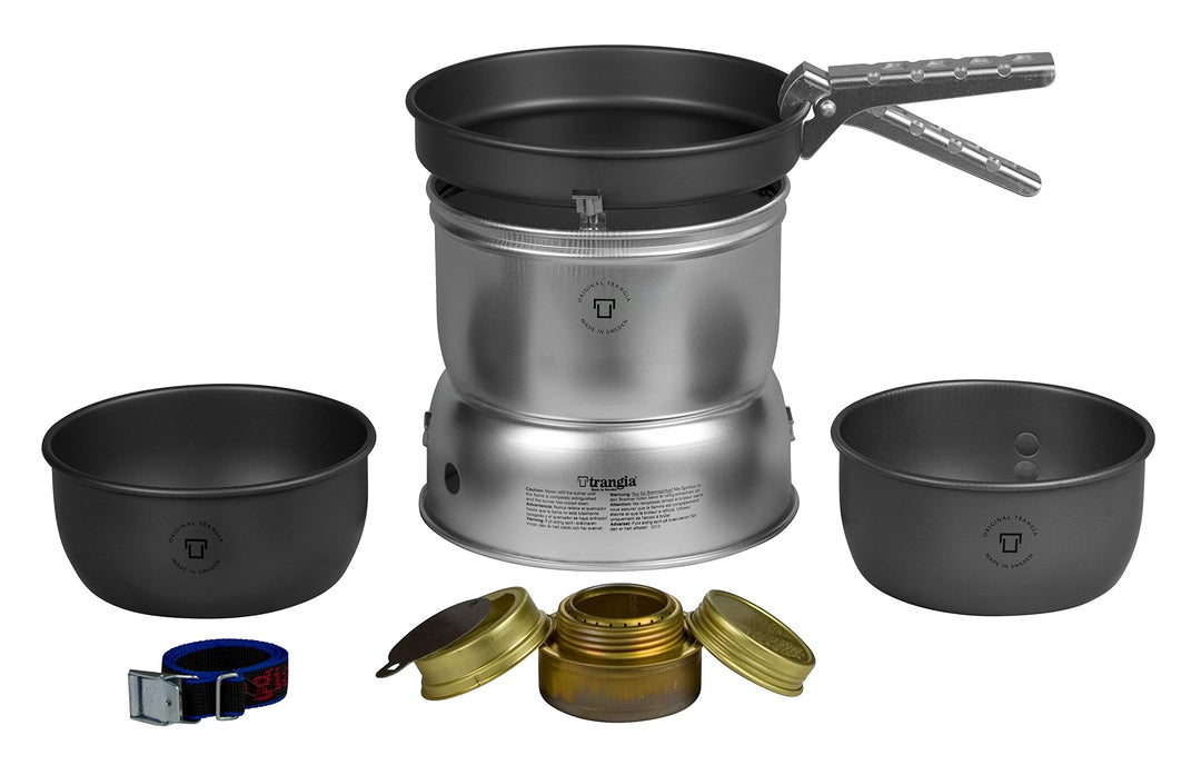 Trangia 27-7 UL HA Ultralight Hardanodized - Alu Sturmkocher mit Töpfe und Pfanne Einheitsgrösse, Ei