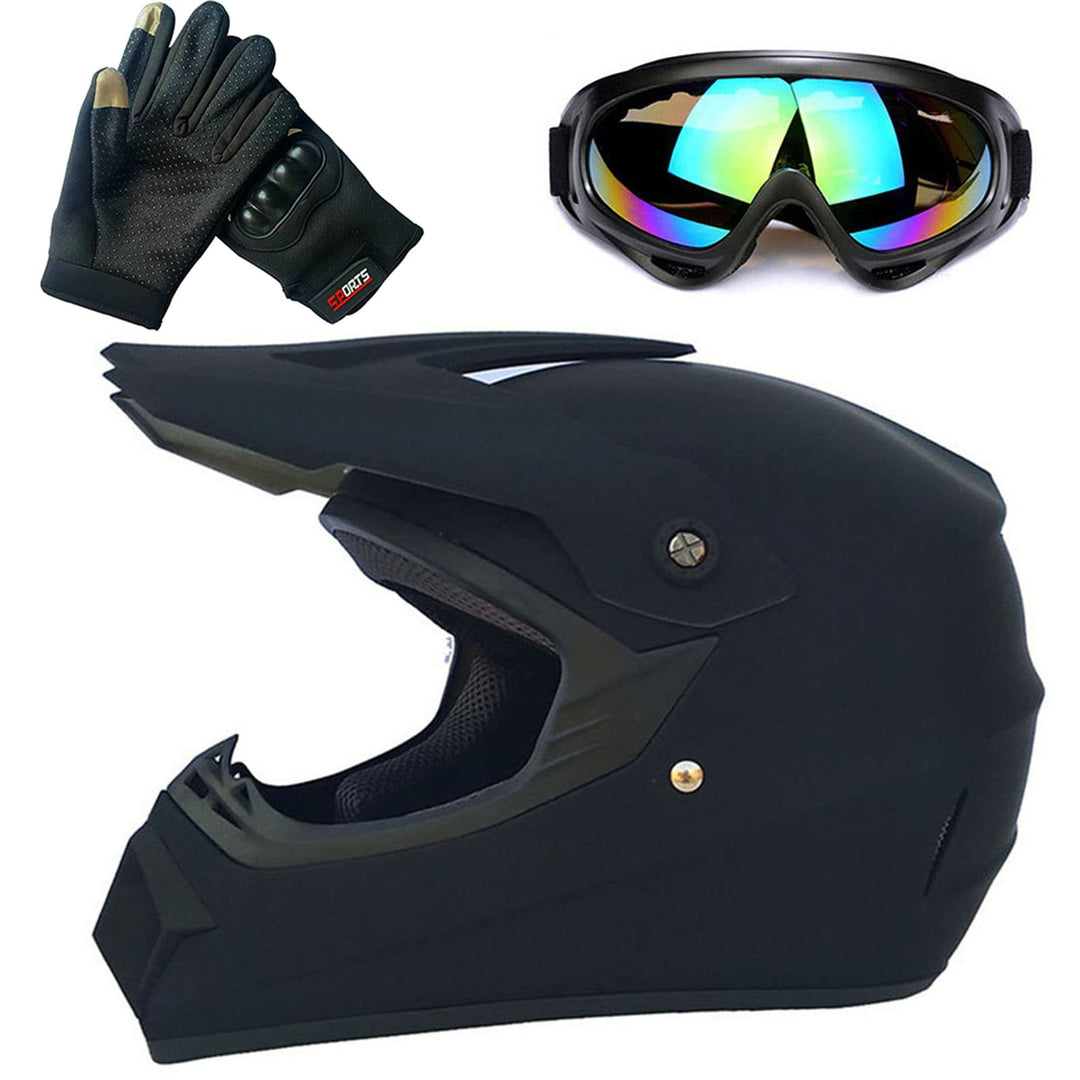 Jugend Motorradhelme,Kinderfahrradreithelm,Junge Und Mädchen, Roller Ski ATV Helm,ECE-Zertifizierung
