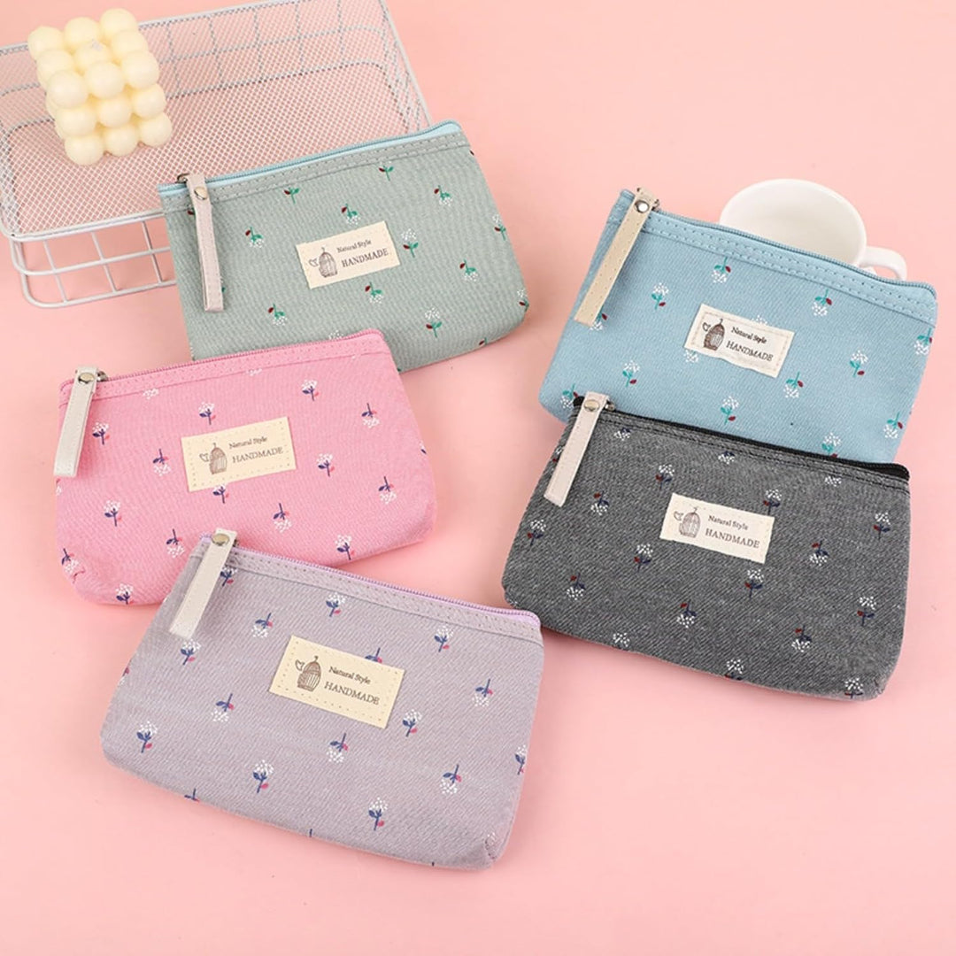 5 Stück Kleine Schminktasche, Klein Make Up Tasche Für Handtasche, Toilettenartikel, Damen Klein, A