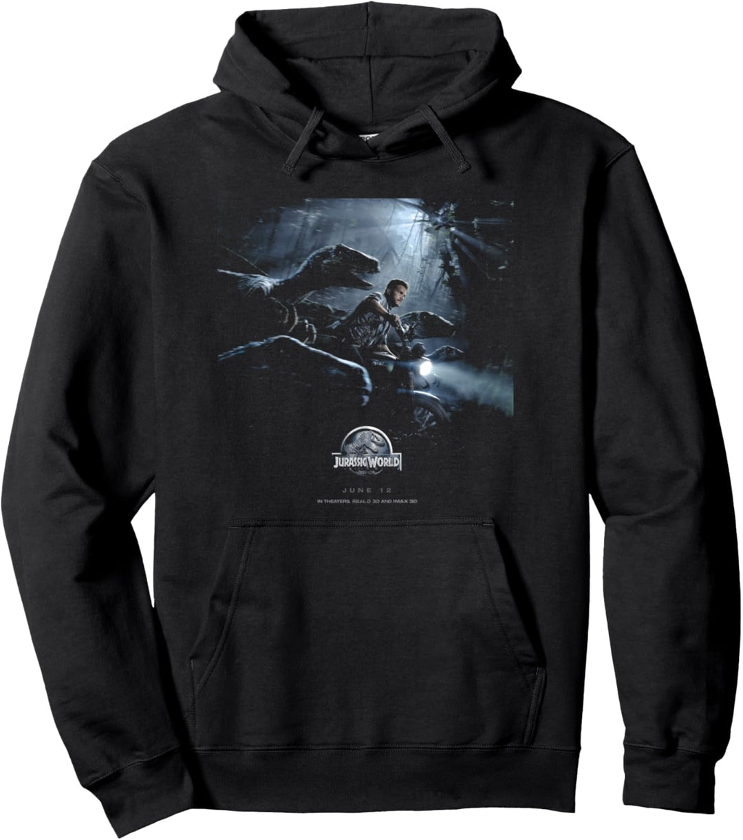 Jurassic World Owen Raptors Poster Pullover Hoodie
