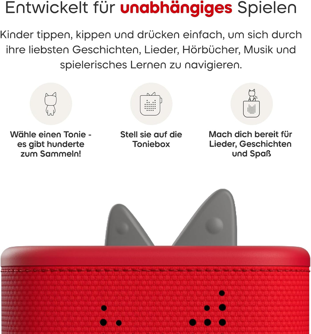 tonies Hörfigur für Toniebox, CoComelon – Mit JJ durch den Tag, Lern- und Mitmachlieder für Kleinkin