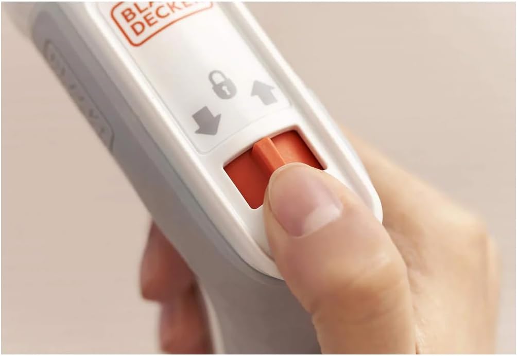 Black+Decker Akku-Möbelschrauber BCRTA01 (3.6V, 1.5 Ah, mit patentierter Werkzeugaufnahme für Innens