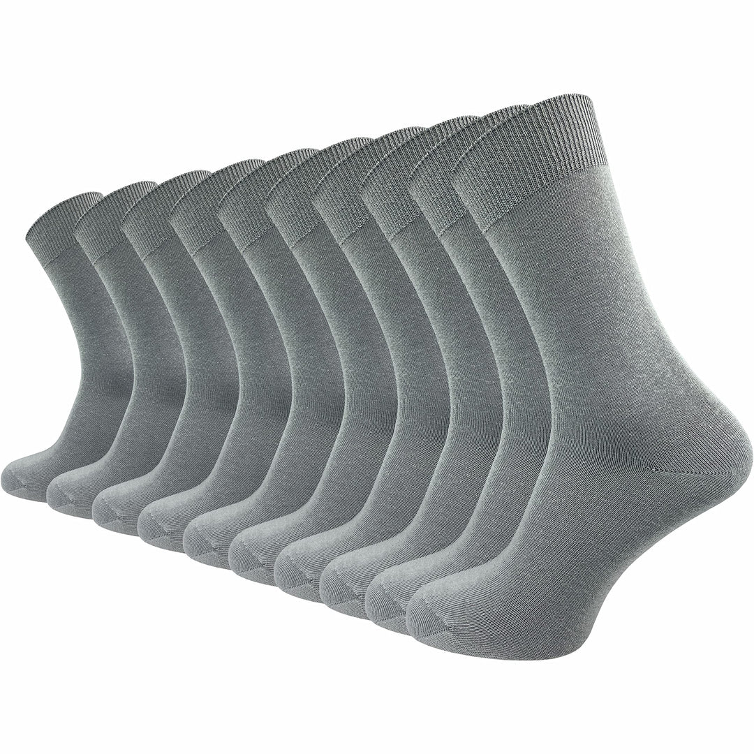 GAWILO Socken aus 100% Baumwolle (10 Paar) | Ohne drückende Naht, mit venenfreundlichem Komfortbund
