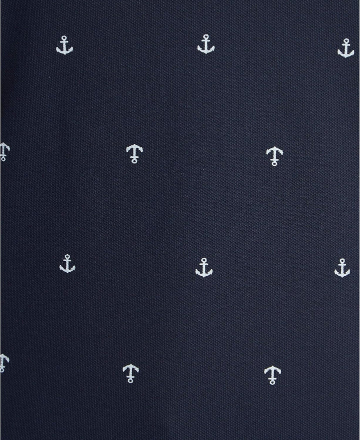 Nautica Damen Anchor Short Sleeve Breathable Stretch Cotton Polo Shirt Poloshirt M Navy, M Navy