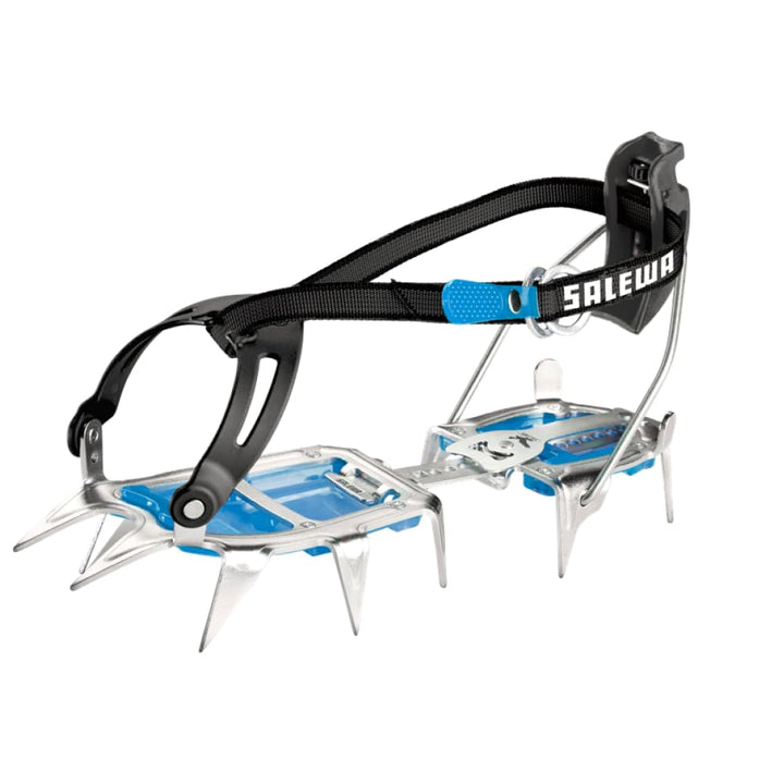 Steigeisen Alpinist Combi Salewa STEEL/BLUE UNI, STEEL/BLUE UNI