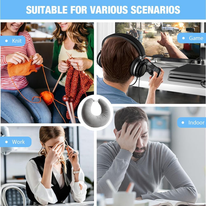 Strickkissen, Strickkissen Zur Unterstützung, Häkelkissen Ergonomisch, Für Handarbeiten, Kreative Mo