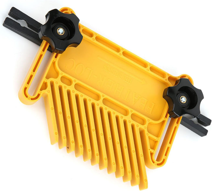 2Pcs 6,5 Zoll/3,5 Zoll Holzbearbeitung Federbrett Set Gelbe Federbretter für Tischkreissäge Bandsäge