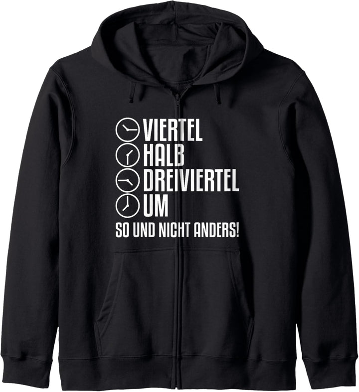 Ossi Zeiten Ostdeutsche Uhrzeit Ostdeutsch Kapuzenjacke