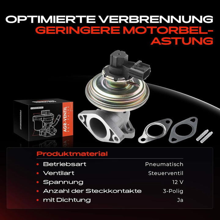 AGR-Ventil 3-Polig für Transit FA FB FM 2.0L Diesel 2000-2006 1C1Q94D475AC
