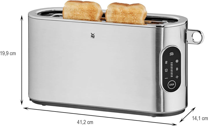 WMF Kineo Wasserkocher mit Temperatureinstellung 1,6l, Kalkfilter, 3 W & Lumero Toaster Langschlitz