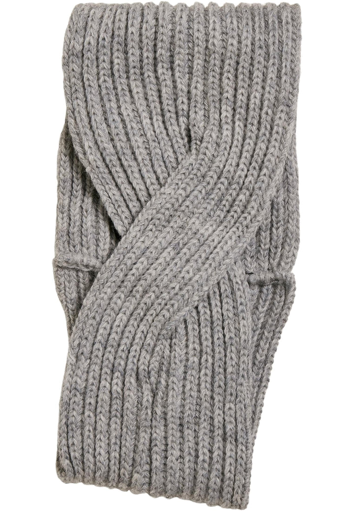 Urban Classics Unisex Knitted Headband 1 stück (1er Pack) Grau, 1 stück (1er Pack) Grau