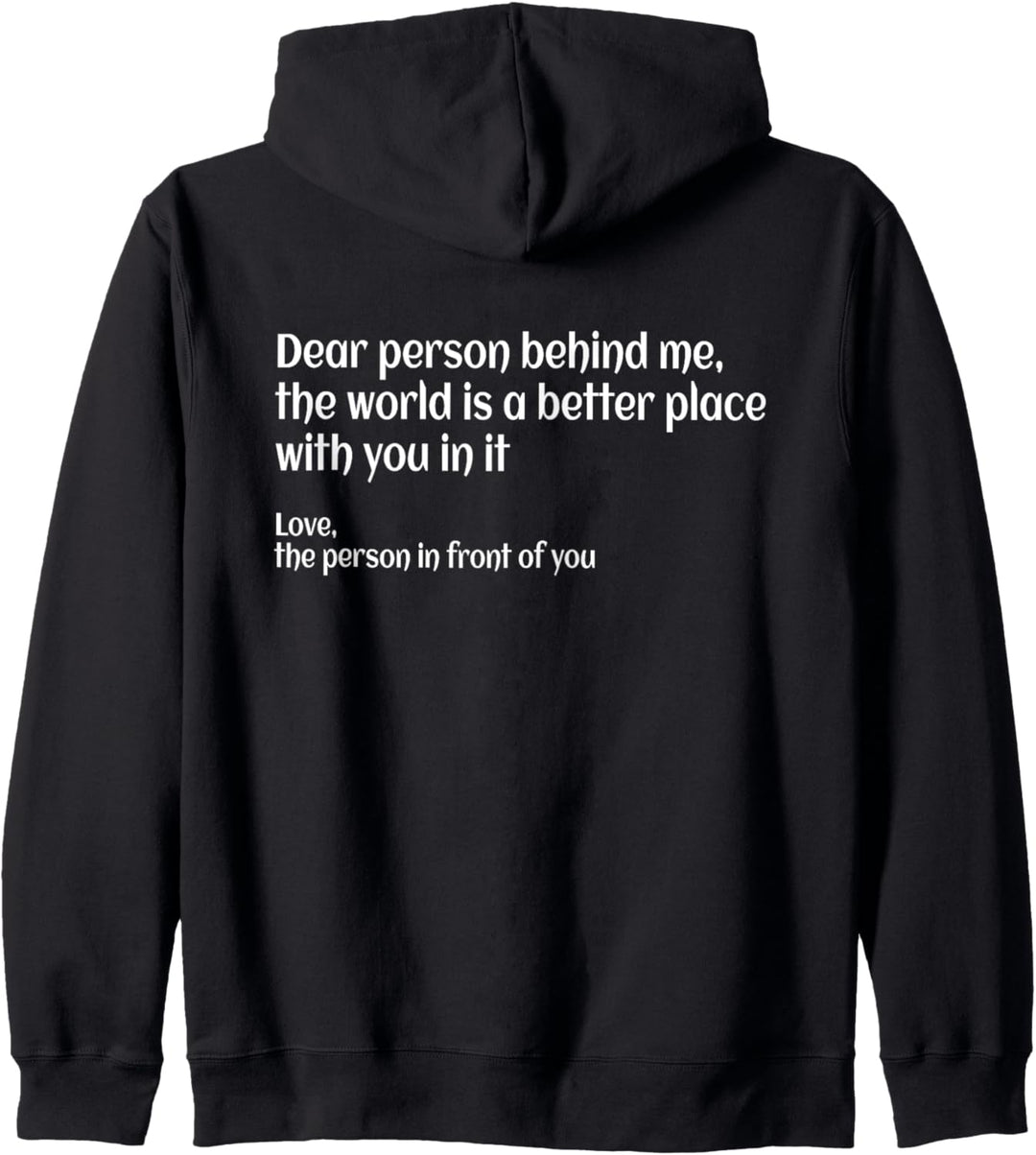 "You are enough" Schöner Selbstliebe Spruch Kapuzenjacke