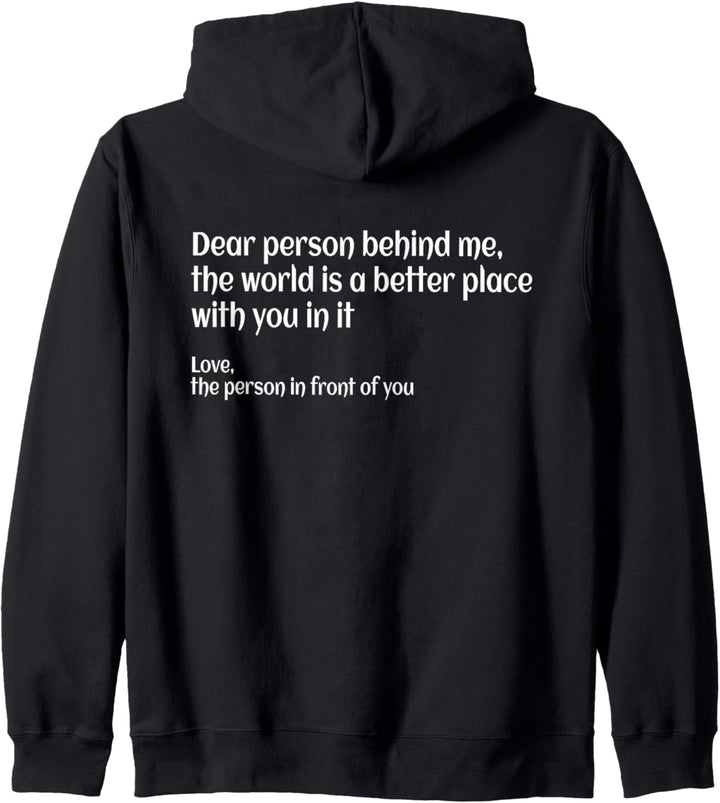 "You are enough" Schöner Selbstliebe Spruch Kapuzenjacke