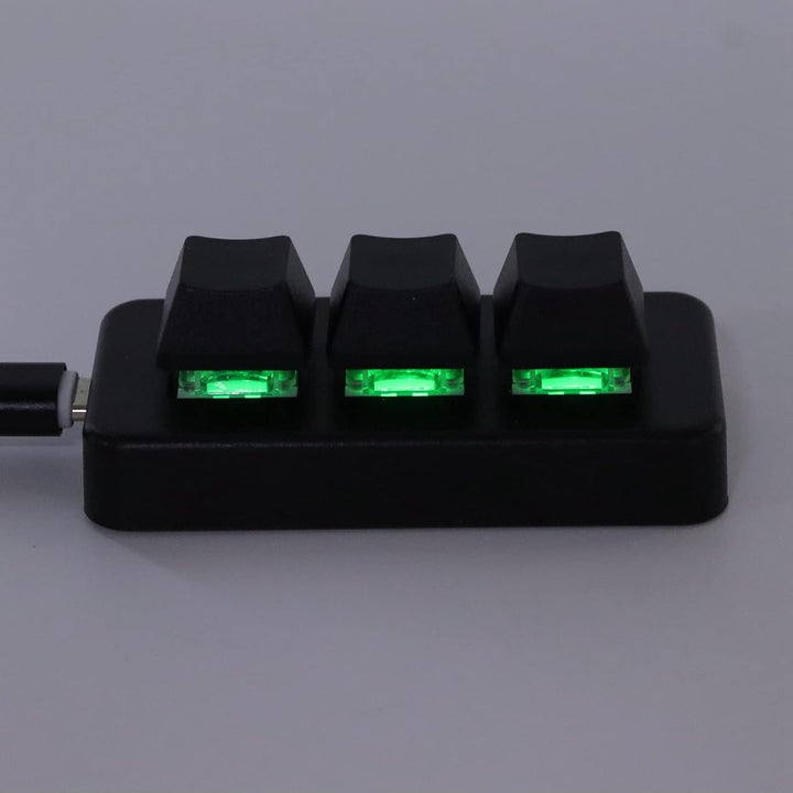 3-Tasten-Tastatur, OSU-Tastatur, RGB-Hintergrundbeleuchtung, USB-Schnittstelle, Mechanische, Program