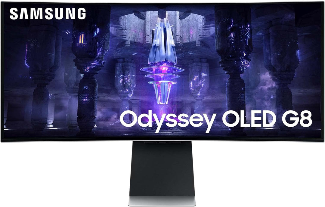 Samsung Odyssey OLED G8 Gaming Monitor S34BG850SU, 34 Zoll, OLED-Panel, UWQHD-Auflösung, FreeSync Pr