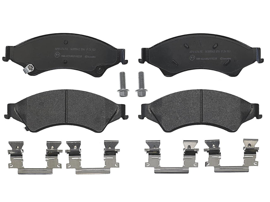 Brembo P24153 Vordere Bremsbeläge, Anzahl 4
