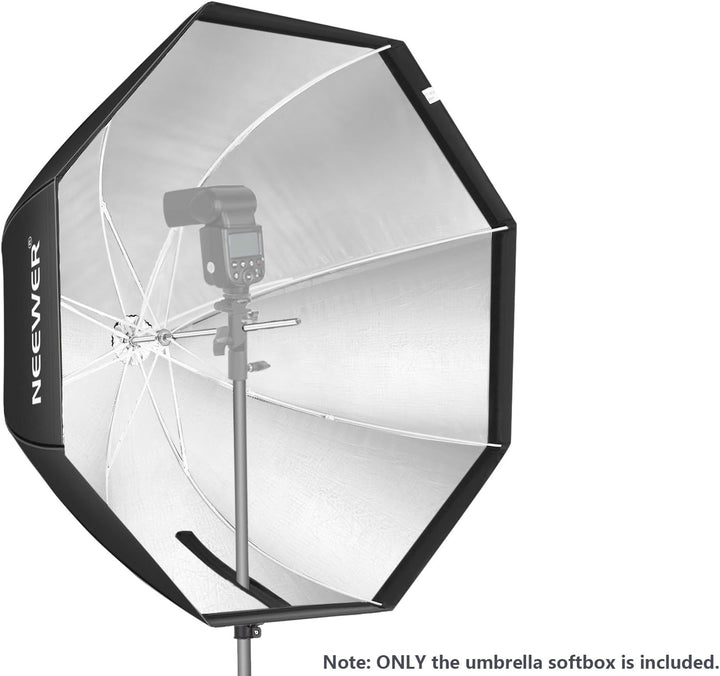 Neewer® 32"/ 80cm Octagonal Schirm-Softbox für Speedlite, Studio-Blitz, Blitzgerät mit Tragetasche f