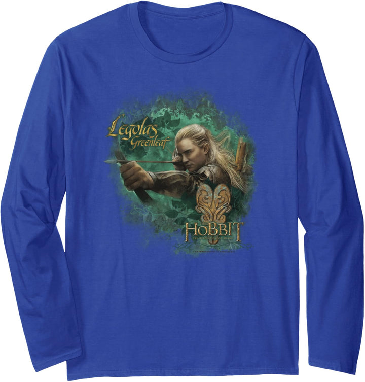 The Hobbit Legolas Greenleaf Green Langarmshirt