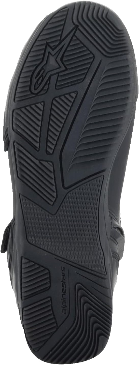 Alpinestars Superfaster Motorradschuhe, schwarz, 9.5 43 EU Schwarz, 43 EU Schwarz