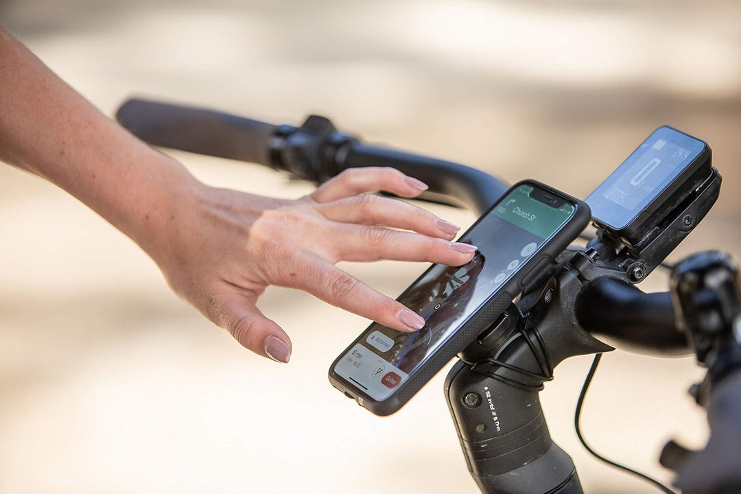 Zéfal Bike Halterung für Smartphone Fahrrad – Set Schutzhülle iPhone/Samsung und Befestigung Telefon