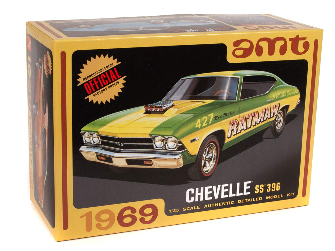 AMT 1969 Chevy Chevelle Hardtop (AMT1138/12) Modellbausatz, verschieden