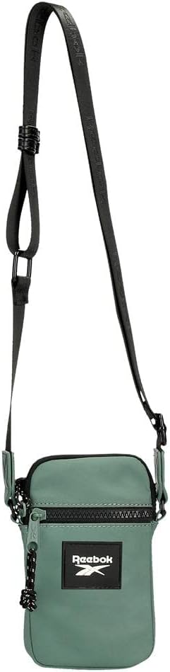 Reebok Damen Elsie Gepäck- Kuriertasche Bandolera Pequeña Grün, Bandolera Pequeña Grün