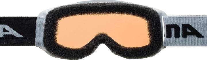 ALPINA PINEY - Beschlagfreie, Extrem Robuste & Bruchsichere Skibrille Mit 100% UV-Schutz Für Kinder