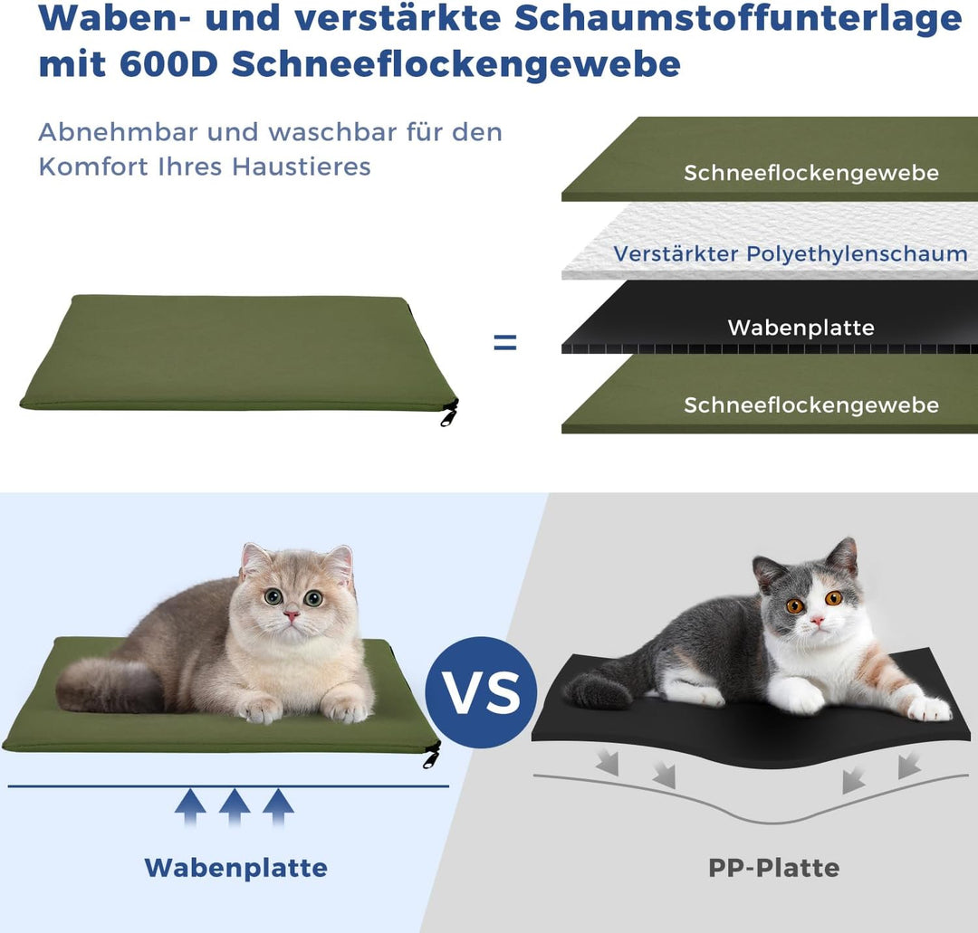 apollo walker HundeRucksack und KatzenRucksack für Kleine Haustiere(Belastbarkeit 2-15kg) - Gepolste