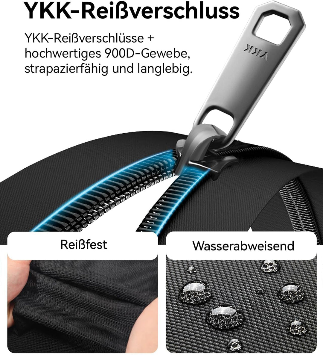 CROSSGEAR 17,3 Zoll Rucksack Herren mit Entlastenden Schultergurten, 30l Laptop Rucksack, Wasserdich