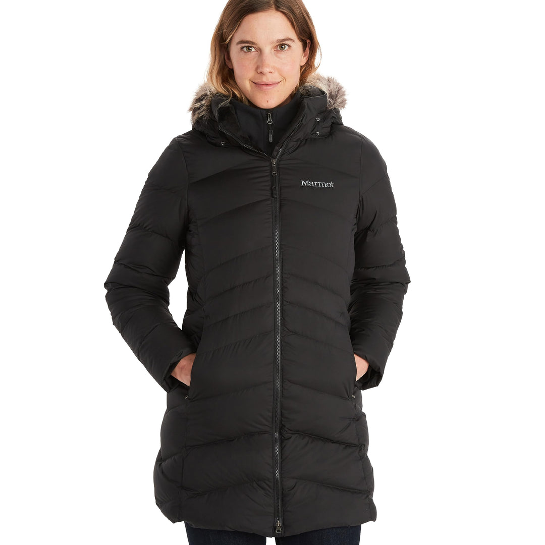 Marmot Damen Wm's Montreal Coat F22 Leichte Daunenjacke, 700 Fill-Power, warmer Parka, Wintermantel,