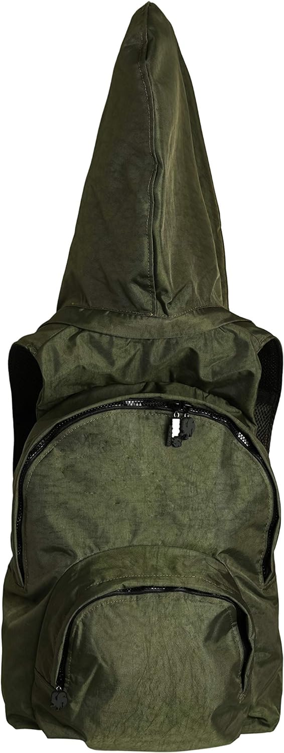 MorikukkoMorikukko Hooded Backpack Kool Green KhakiUnisex-ErwachseneRucksackGrün (Kool Green Khaki)3
